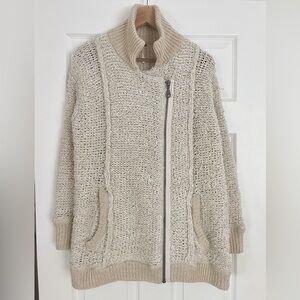 Free People Knit Alpaca Blend Jacket Size XS